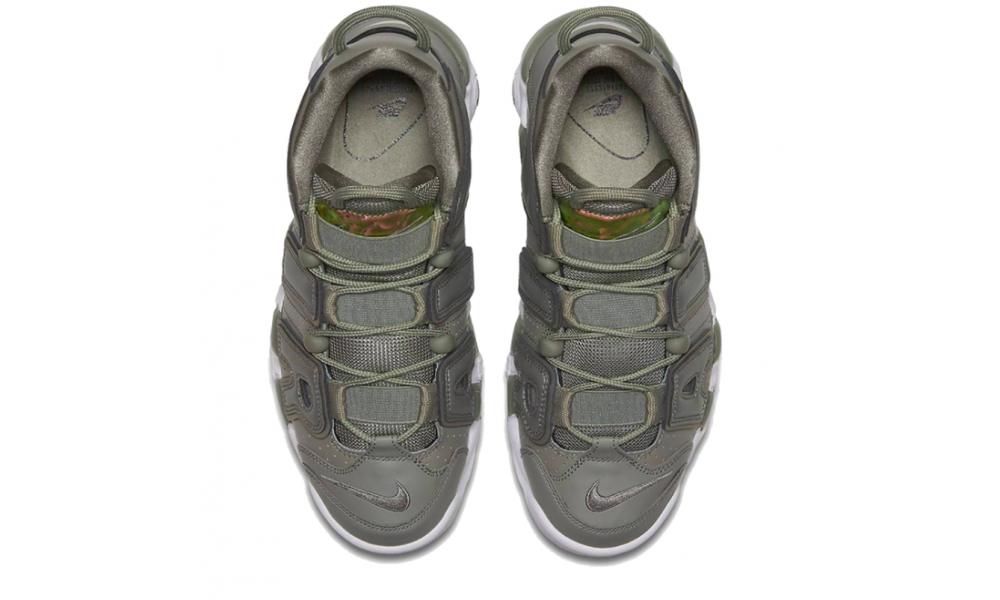 Nike air more uptempo olive shop
